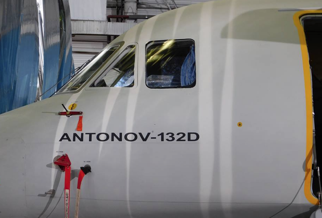 Опубликовано видео 360° из кабины нового Ан-132D