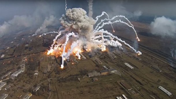 Склади в Балаклії підірвали таки з безпілотників, – заява слідства