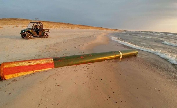 В Литве на побережье моря нашли российскую торпеду