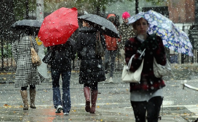 Снег переместится к югу и востоку, на западе ночью заморозки