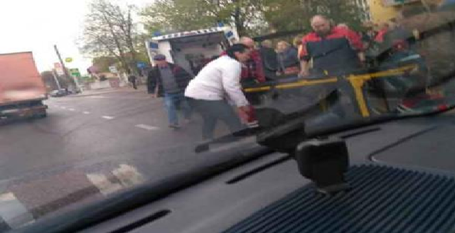 «Скорая помощь» переехала жертву ДТП