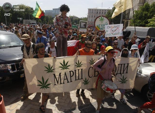 В Киеве пройдет марш за легальное хранение конопли