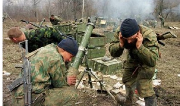 Террористы напали на позиции ВСУ