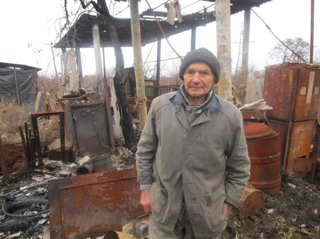 О чем говорят жители фронтовой Марьинки