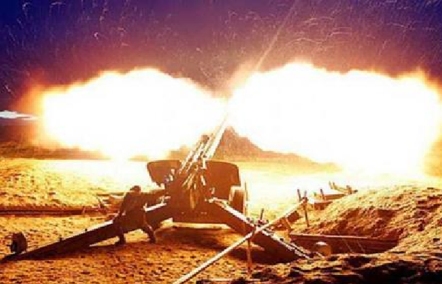 По позициям оккупантов на Светлодарской дуге нанесен артиллерийский удар