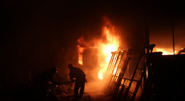 В Хмельницкой области 1 мая закончилось пожаром на заводе