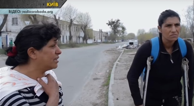 У Києві спалили ромський табір. Відео