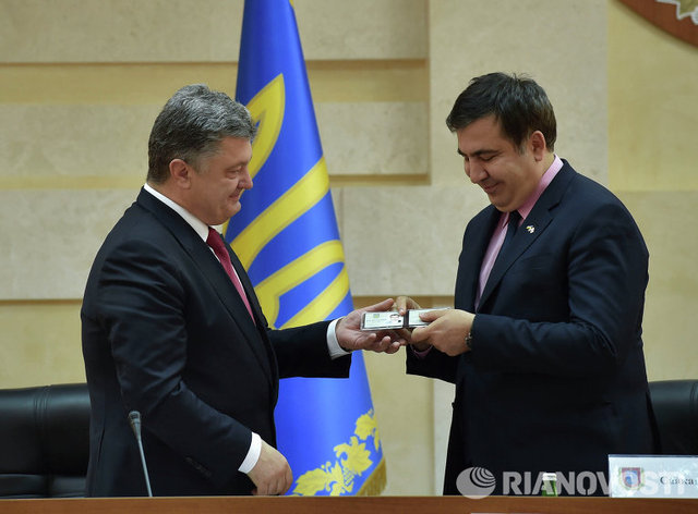 «Президент поручил своим бизнес-партнерам заняться вопросом моего гражданства», — Саакашвили