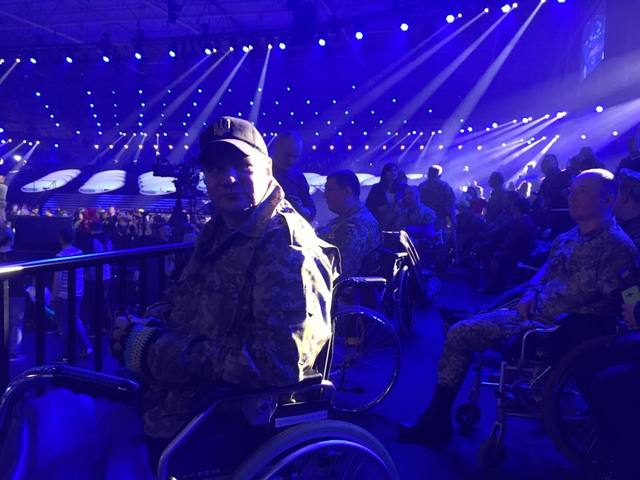 Украинский военный подарил билеты на финал «Евровидения» 10 инвалидам - участникам АТО