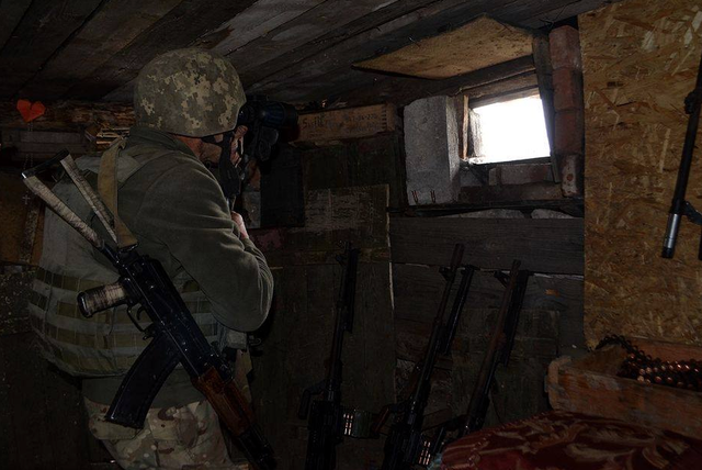 Штаб АТО: Со стороны Донецка боевики частично заняли серую зону