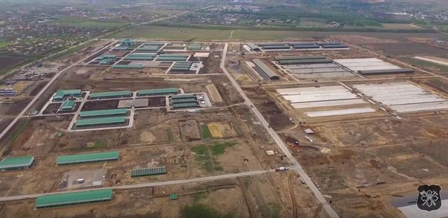 Появилось видео городка армии РФ на границе с Украиной