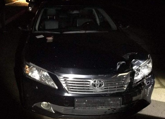 Сотрудник ГПУ скрылся с места совершенного ДТП