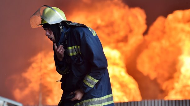 Мужчина погиб на пожаре в Запорожской области
