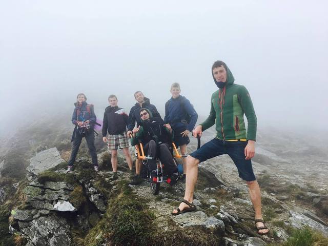 Больной ДЦП украинец покорил Говерлу