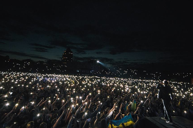 "Вы - солнце!" Появились яркие фото с концерта "Океана Ельзи" в Белой Церкви