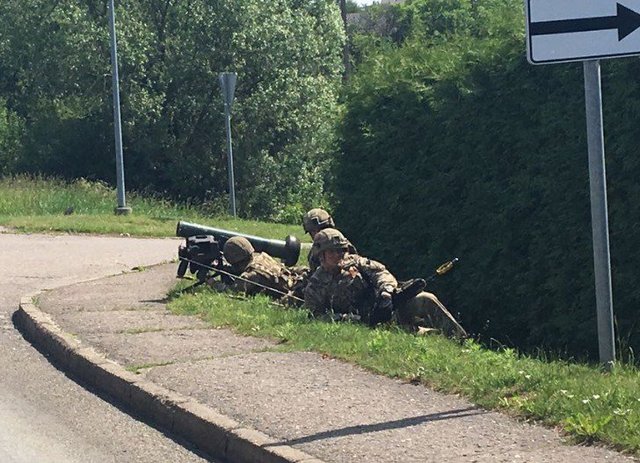 НАТО на границе Польши и Литвы отрабатывает «российское вторжение»