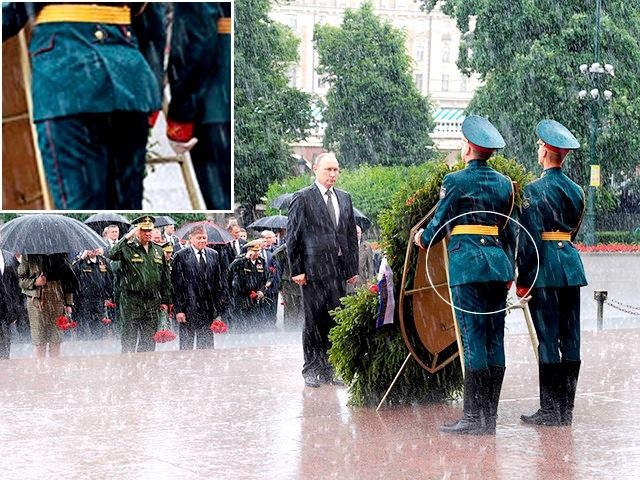 Путин и полная задница. Про новшество пропутинских солдат