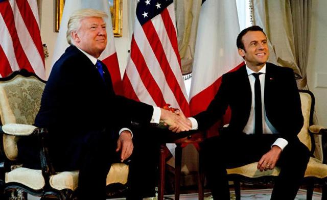Стало известно, что решили Трамп и Макрон по ситуации в Украине