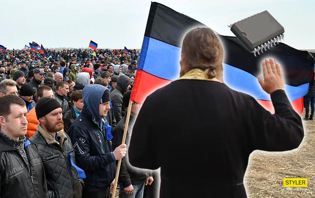 В "ДНР" священники УПЦ МП пугают прихожан байками об "американских чипах"