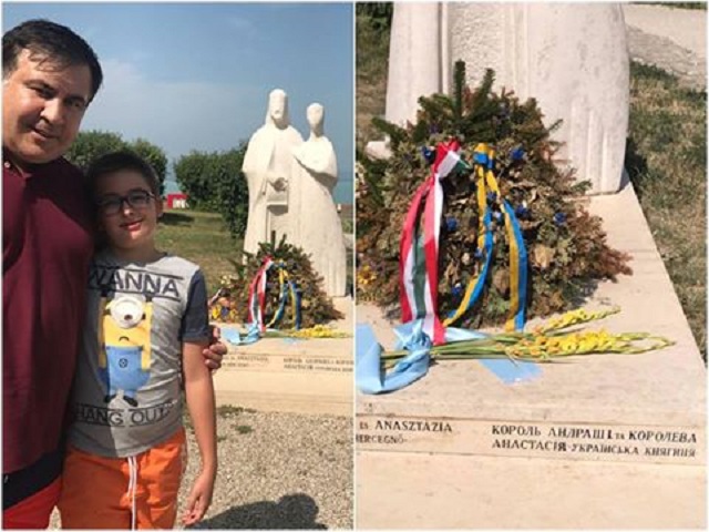 Саакашвили уже в Венгрии