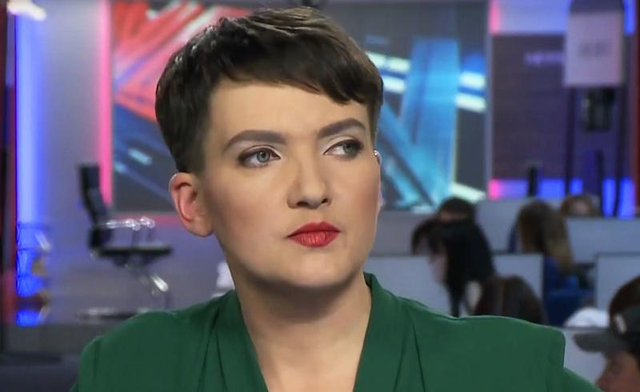 Савченко поразила новым платьем