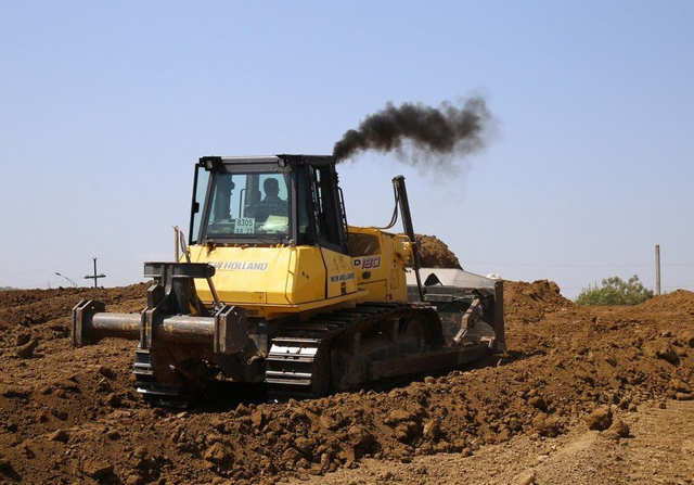 Оккупанты сравняли с землей курган IV века до н.э. ради Керченского моста