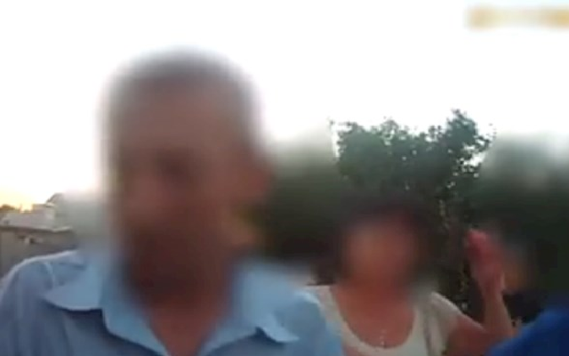 В Днепре пьяный АТОшник устроил драку с полицией: появилось видео с места ЧП