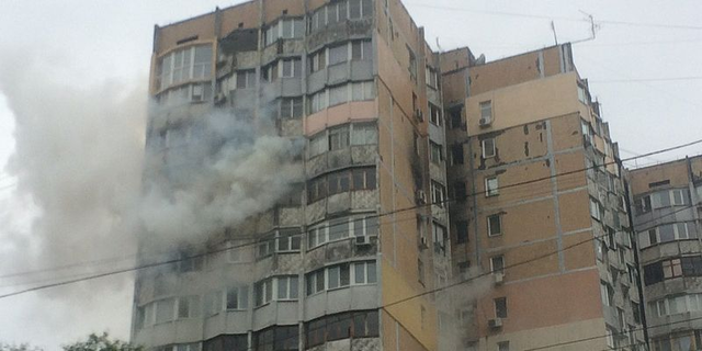 В Одессе из-за пожара в многоэтажке эвакуировали 120 человек