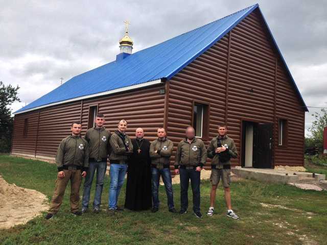 На Чернігівщині відновили церкву, спалену сепаратистами