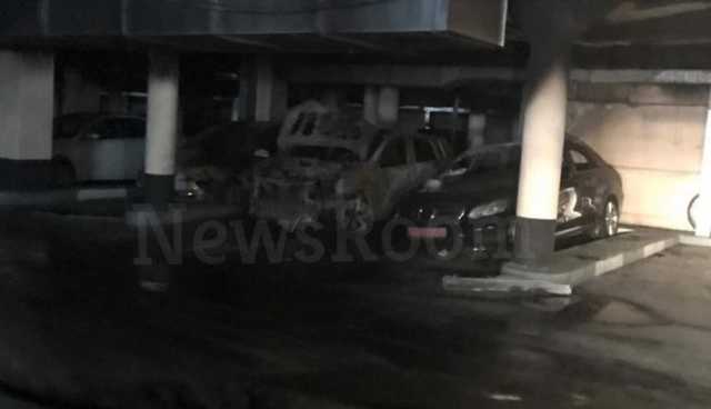 В Харькове ночью сожгли машину лидера «Схидного Корпуса» «полка Азов»