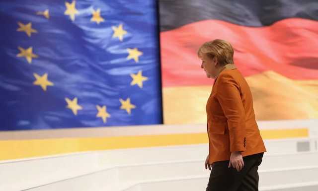 Меркель подверглась нападению на митинге