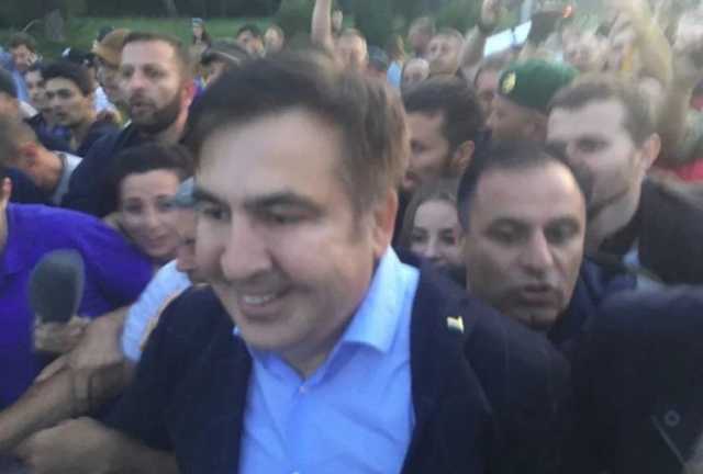 Саакашвили во Львове: как политик гулял c Садовым