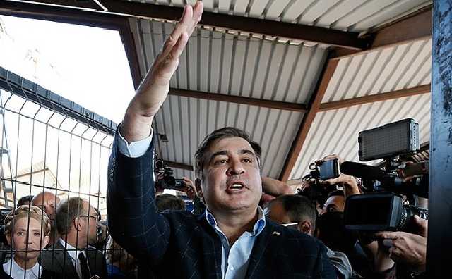 Пункт пропуска, который пересекал Саакашвили, "заминировали" из СБУ