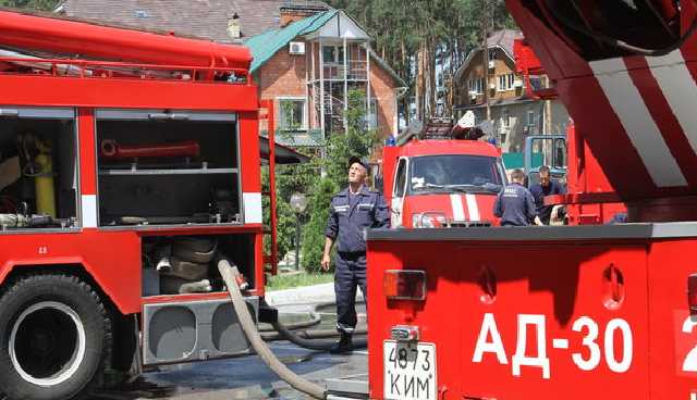 В Киеве ночью горело кафе