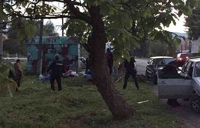 На Закарпатье полиция задержала 30 мужчин, которые ехали на массовую драку