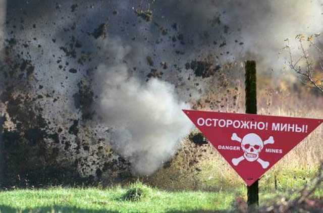 На Донетчине двое детей путешествовали по минным полям