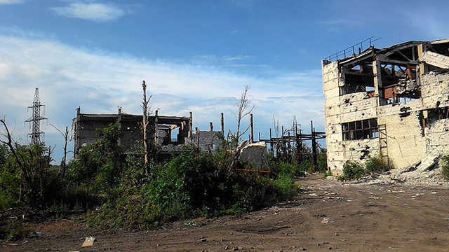 В сеть выложили жуткие фото авдеевской промзоны