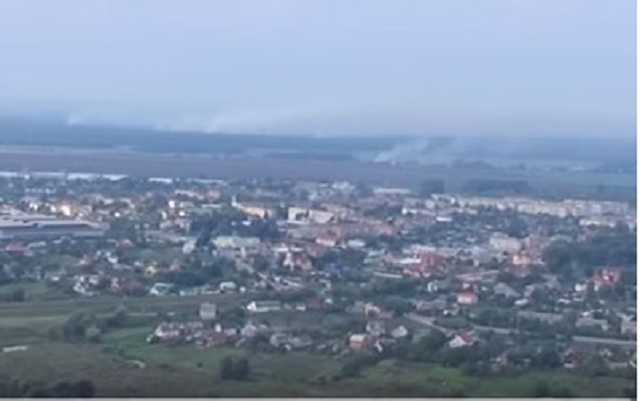 На ликвидацию пожара под Винницей дали 100 млн