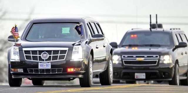 Президентский кортеж Трампа попал в ДТП