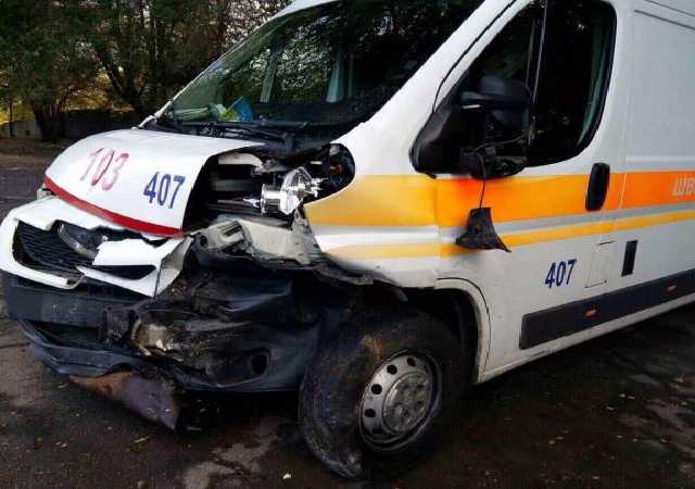 В Запорожье изувечили детский реанимобиль: ущерб оценили в миллион