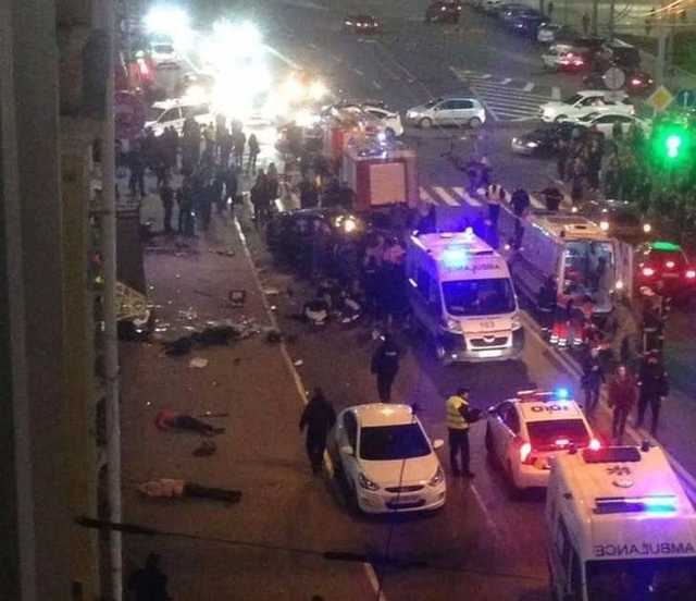 ДТП в центре Харькова: водитель второго автомобиля проходит по делу как свидетель