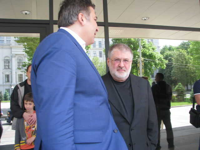 Коломойский стал спонсором Саакашвили