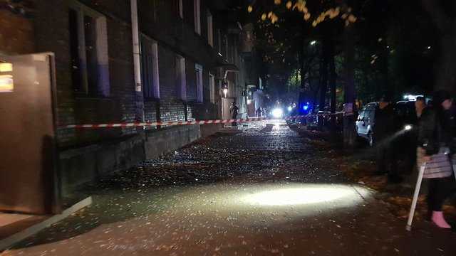 Появилось первое видео с места взрыва нардепа в Киеве