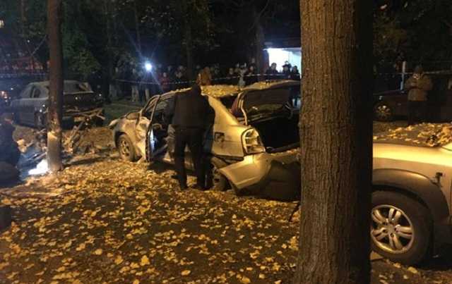 Первые минуты после взрыва: опубликованы страшные кадры с погибшим охранником Мосийчука