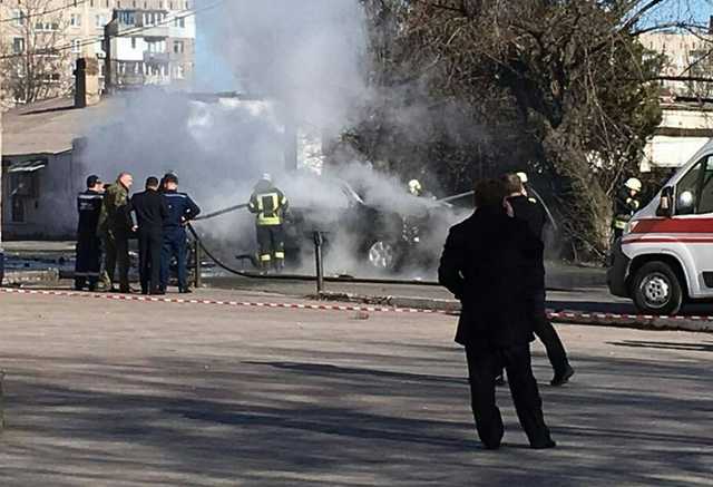 СБУ показала відео, як закладали вибухівку під автомобіль полковника контррозвідки