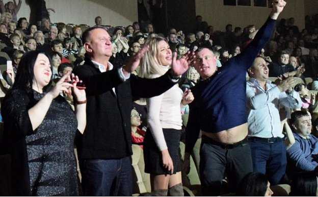 Известные российские артисты выступили на концерте в оккупированном Донецке