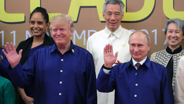 Трамп покинул прием саммита АТЭС, так и не поговорив с Путиным