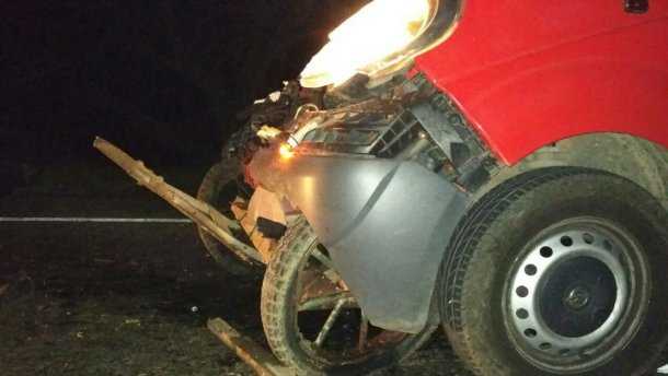 Страшная авария в Одесской области: бус влетел в телегу с людьми, есть погибшие