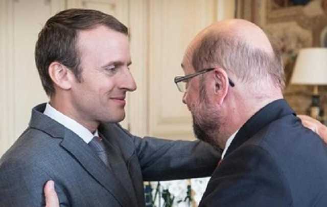 Макрон и Ципрас убеждают Шульца согласиться на "большую коалицию"