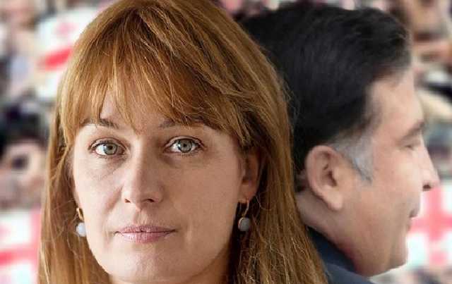 Жена Саакашвили выступила на Майдане